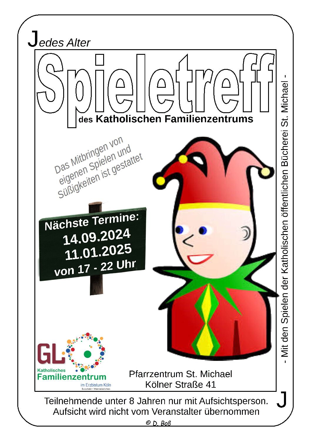 Spieletreff des Pfarrzentrum St. Michael, Wermelskirchen